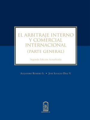 cover image of El arbitraje interno y comercial